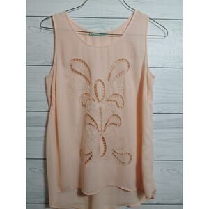 Womens Maurices Floral Tank sz  M